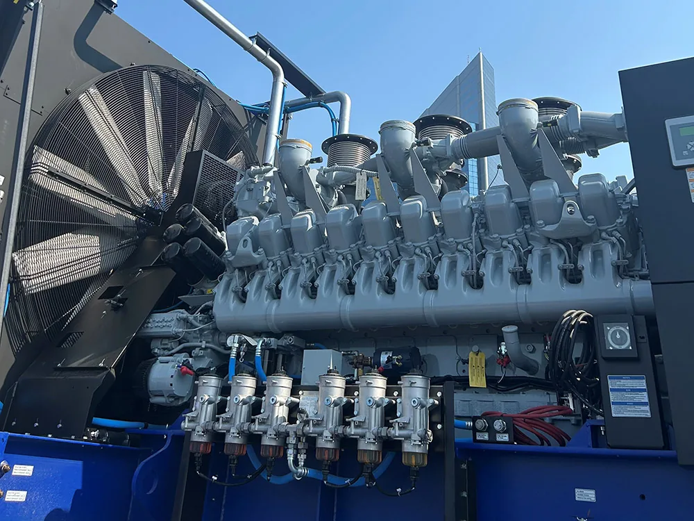 High-Capacity Diesel Generator Engine