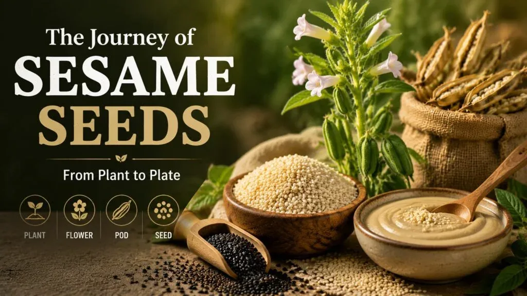 The Journey of Sesame Seeds